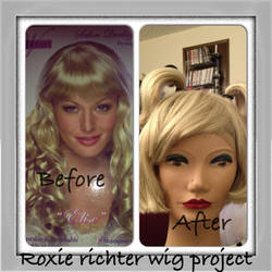 Roxie wig Progress I