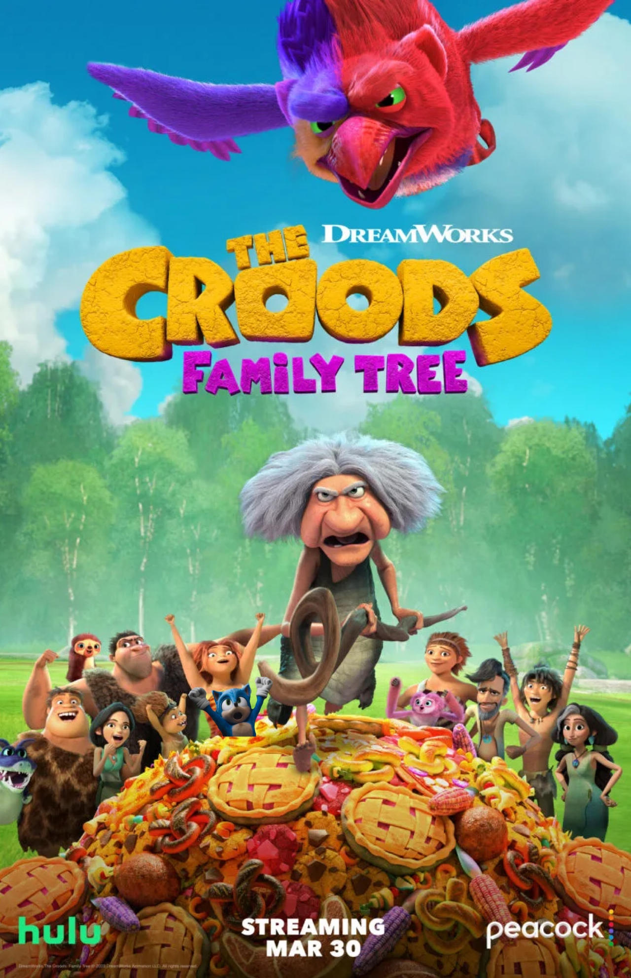 Vroods Sonic and The Croods Family Tree Season Six by fickquilesjoquail on ...