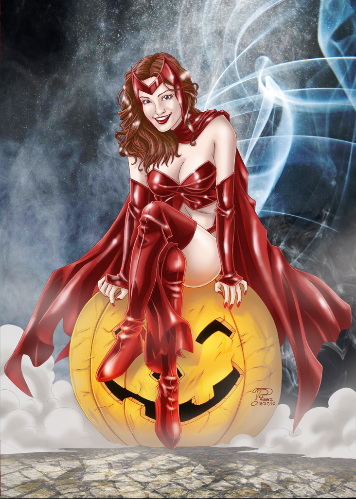 Scarlet Witch Commission.