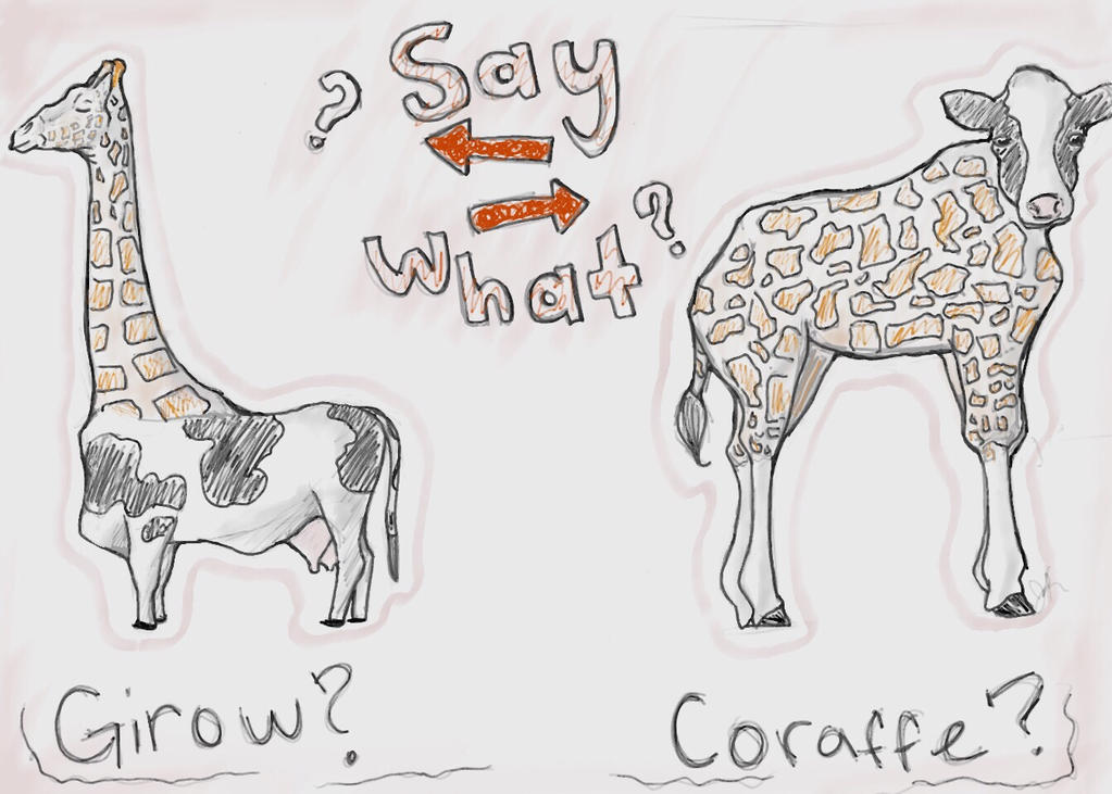 Cow giraffe thing