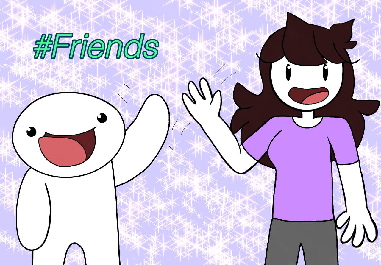Friends (Jaiden Animations and Odd1sOut My Style) by Wildstyle1102w on  DeviantArt