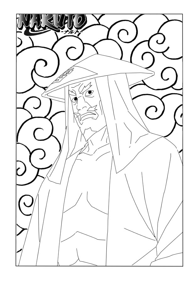 Desenho de Sasuke Uchiha 641 para colorir