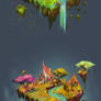 Sky Falls - Silks Concept Art