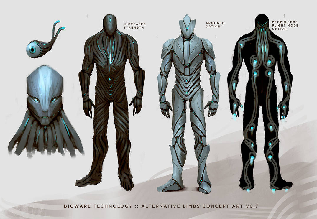 Bioware Tech :: Armor and Propulsion by slipled on DeviantArt