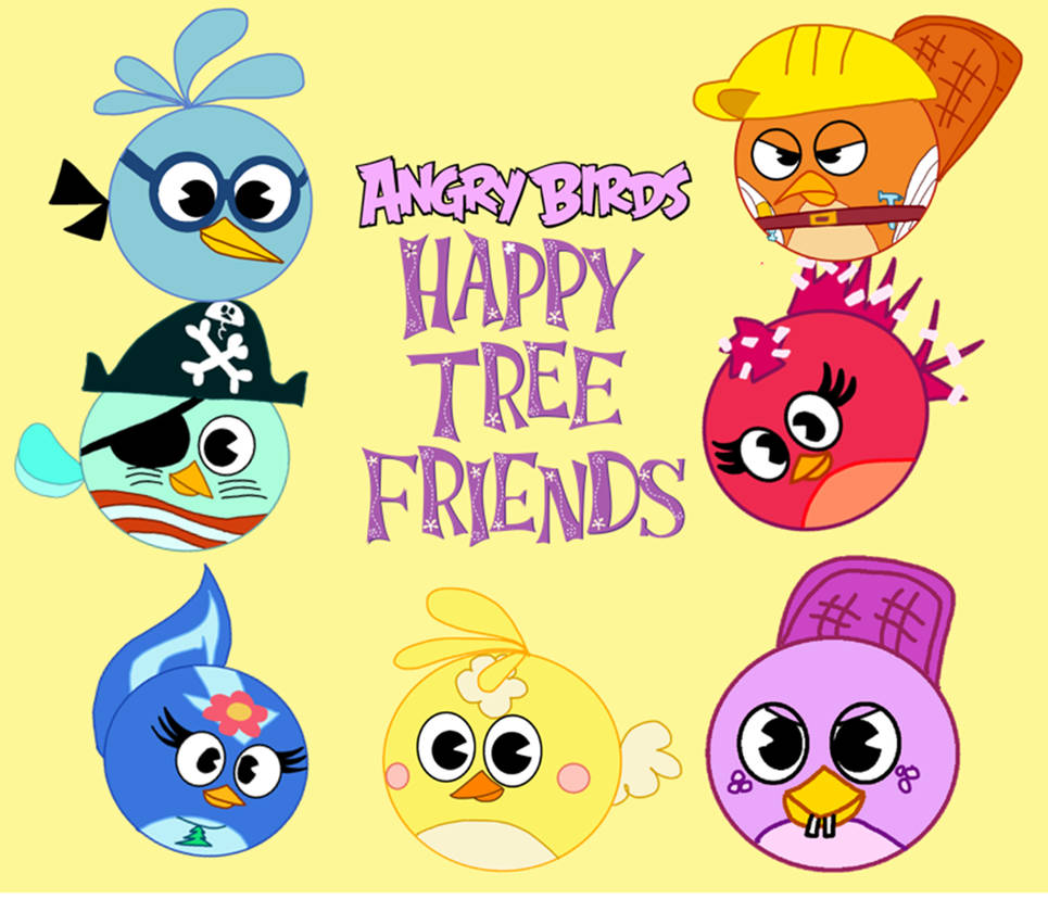 Angry birds happy tree friends by fanvideogames on DeviantArt