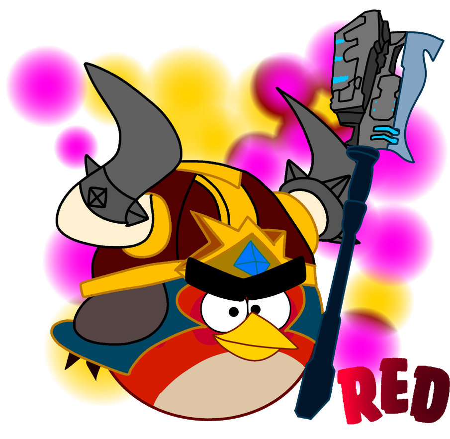 angry birds epic Red avenger of elite by fanvideogames on DeviantArt
