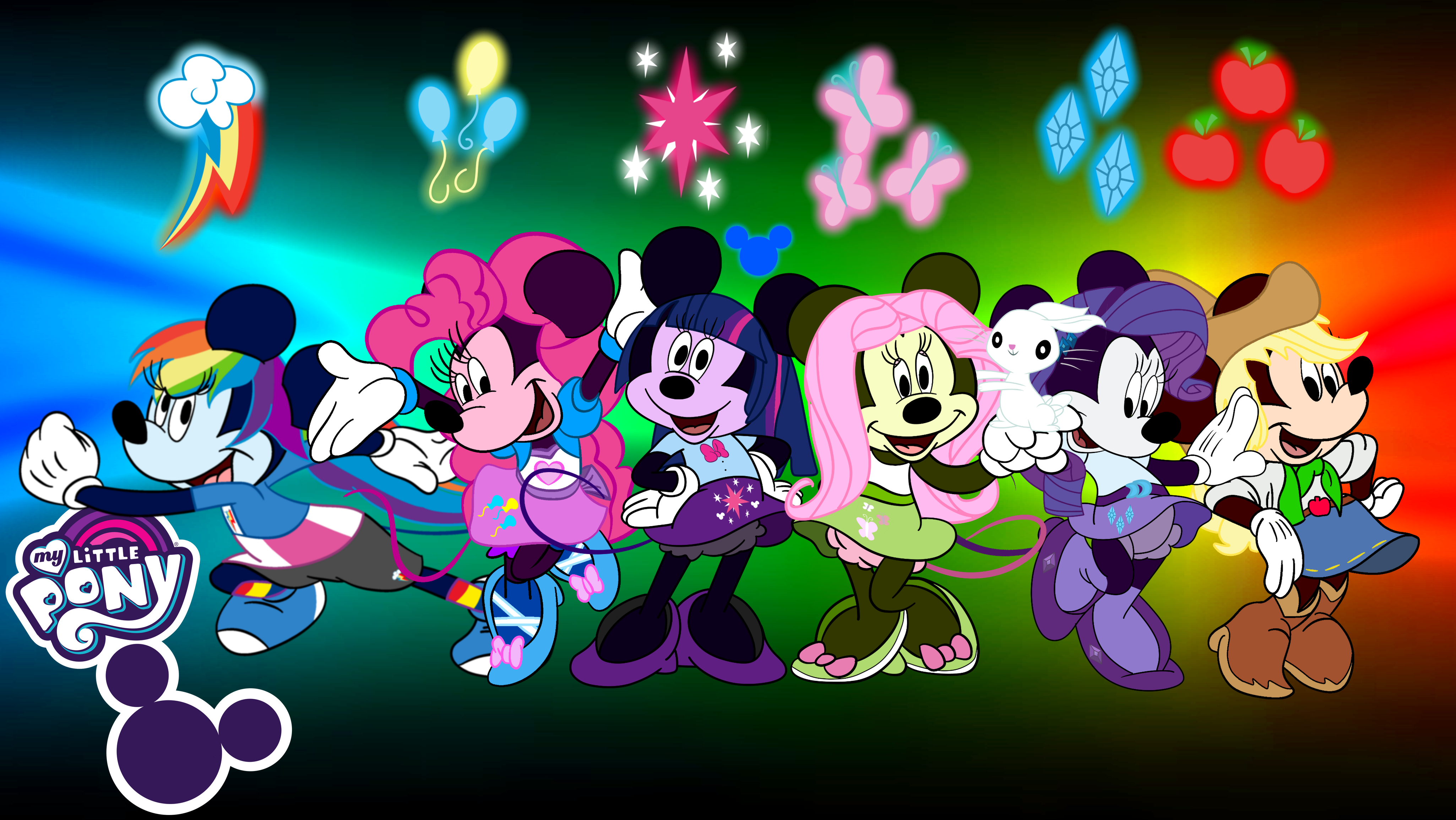 Mlp Computer Mouse My little pony ( the magic of equestria mice ) by fanvideogames on ...
