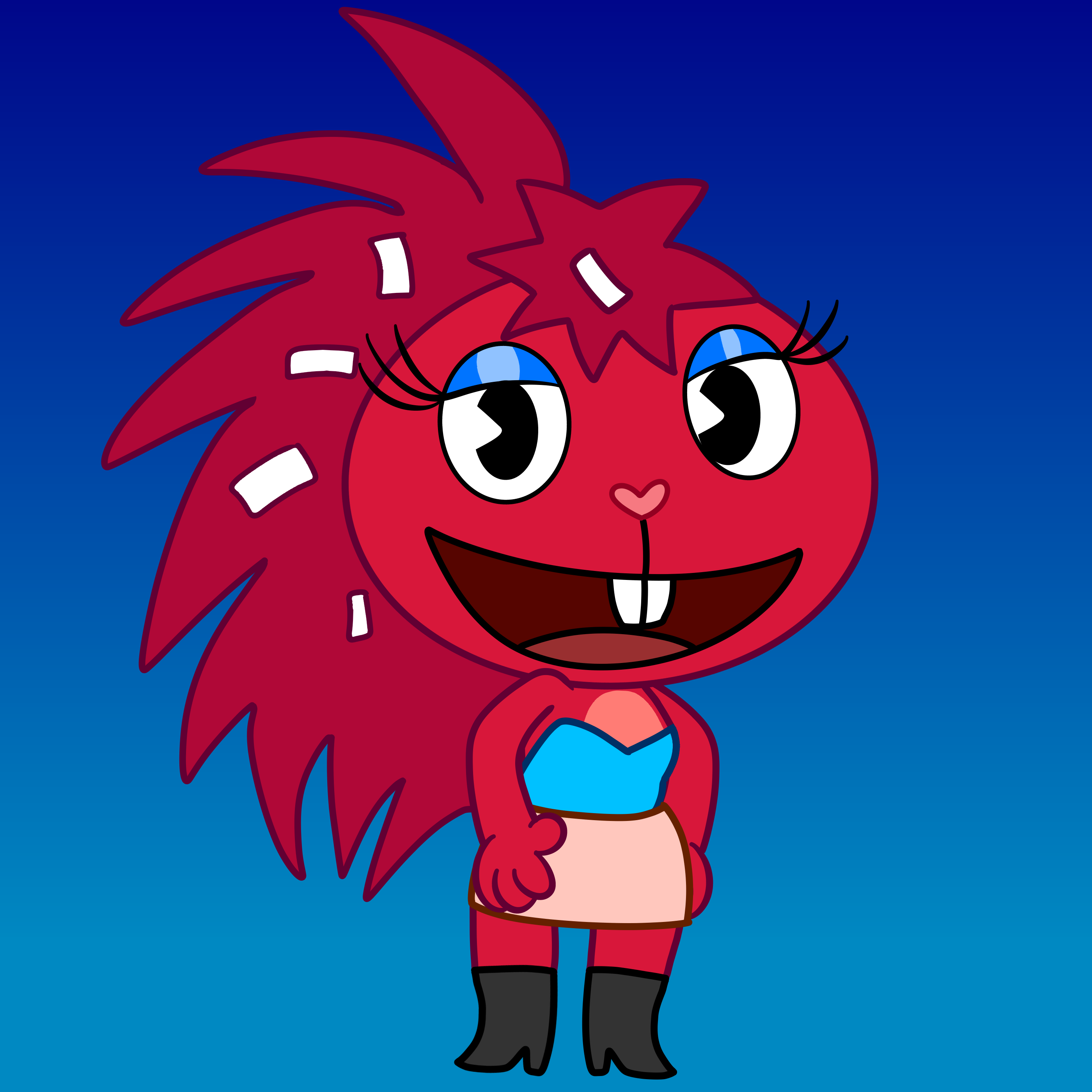 Flaky by fanvideogames on DeviantArt
