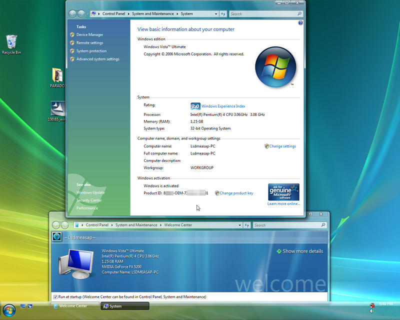 Vista Screen Example Windows Vista screen_mod by carrotmadman6 on DeviantArt