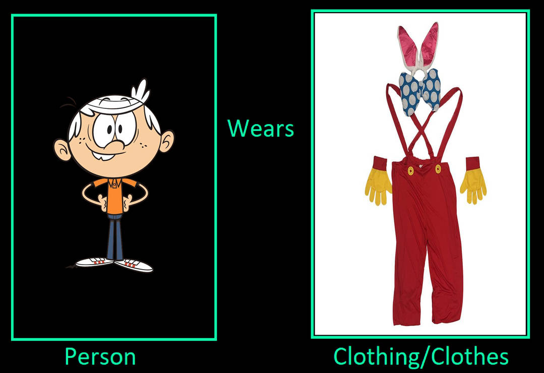 Lincoln Loud wears a Roger Rabbit costume by MJWatt1998 on DeviantArt