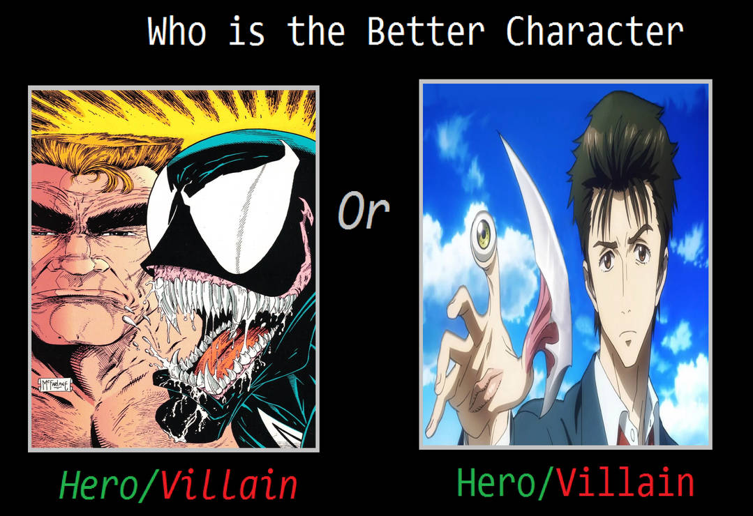 Eddie Brock and Venom or Shinichi Izumi and Migi by MJWatt1998 on ...