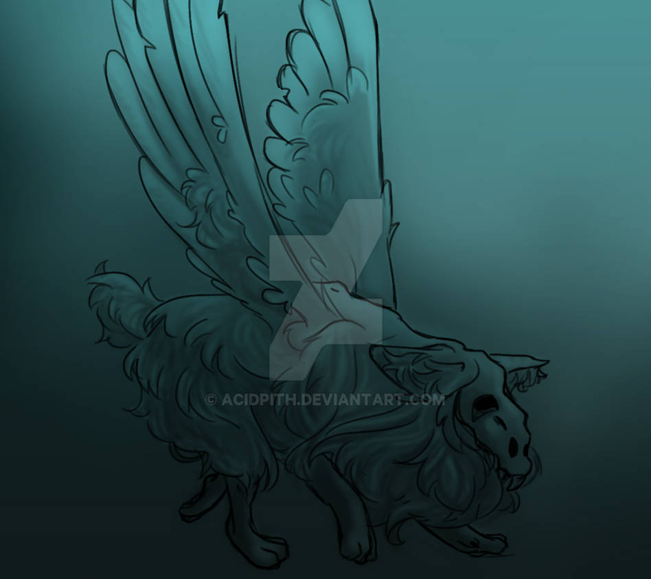 Draw Flying Creature Drawing Theme - Flying Creature by AcidPith on DeviantArt