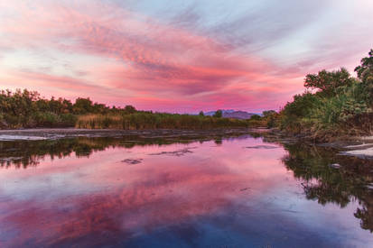 Sunset on the Salt River Looking East