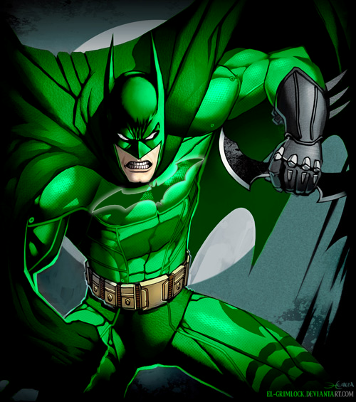 Green Lantern Batman by XxDan-The-ManxX on DeviantArt