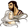 Khal Drogo and Khaleesi