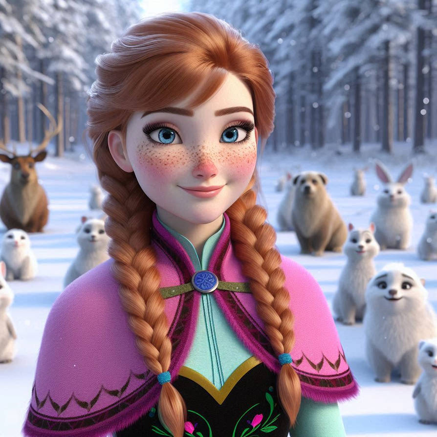 Anna Pincess Princess Anna by BeautifulWorldArt on DeviantArt