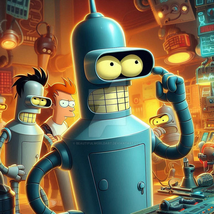 Deviantart Bender bender futurama by BeautifulWorldArt on DeviantArt
