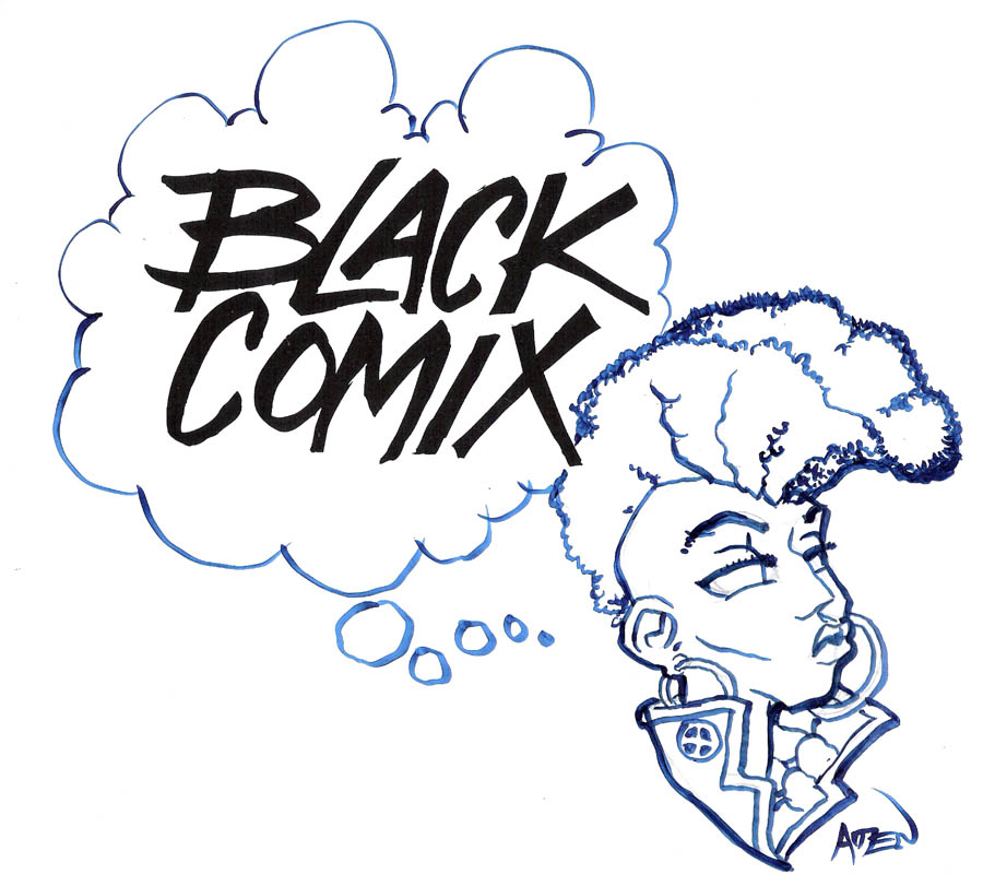 Black Comix Sketch Storm