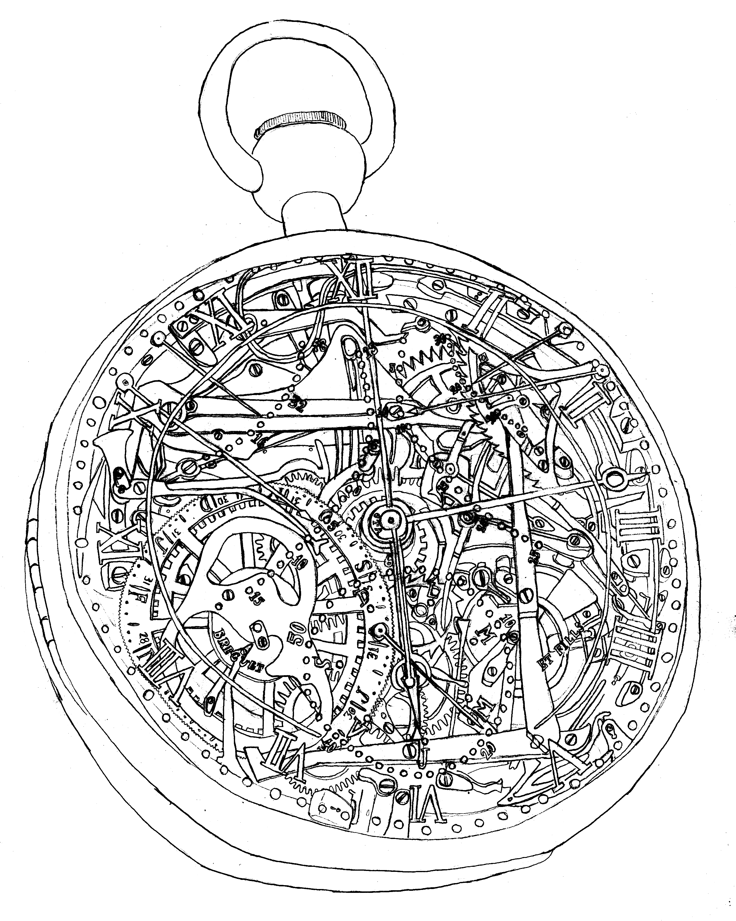 Clock - Breguet Grand Complication No. 1160