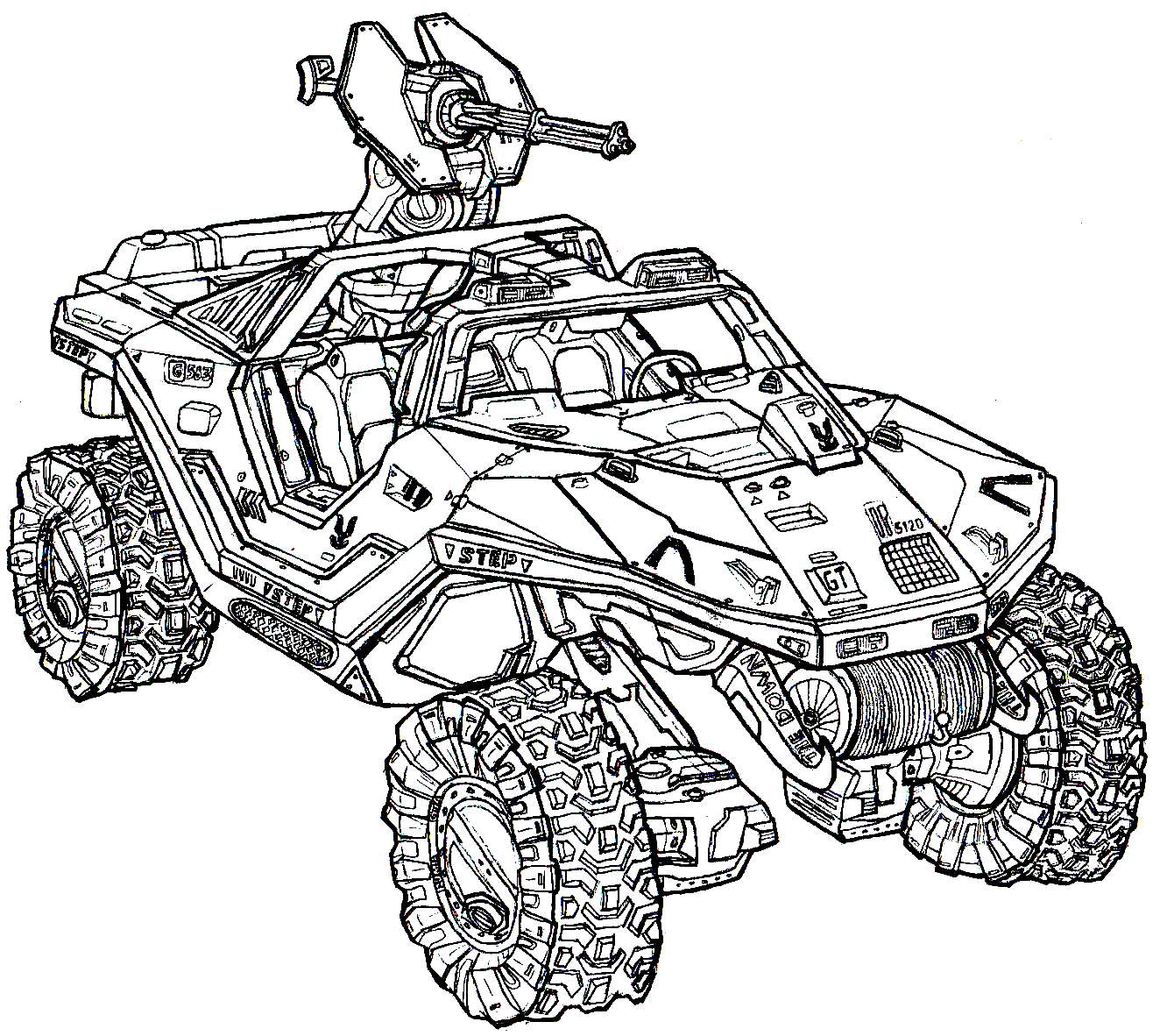 M12 Force Application Vehicle (Warthog)