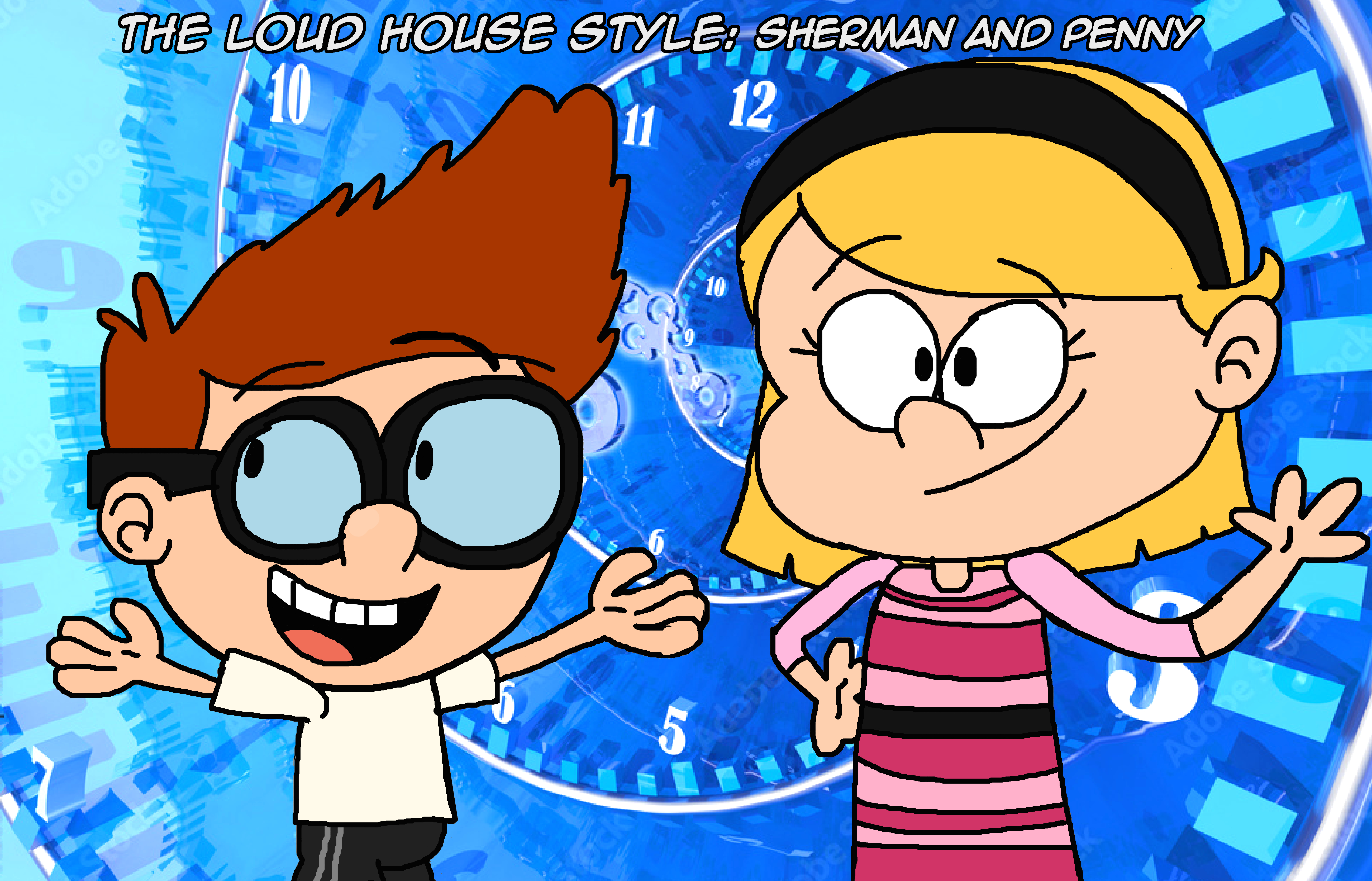 The Loud Mr Peabody and Sherman by JackandAnnie180 on DeviantArt