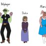 PnB fan characters: Villains' relatives