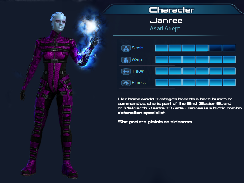 ME3 Multiplayer OC part 1 - Janree the adept