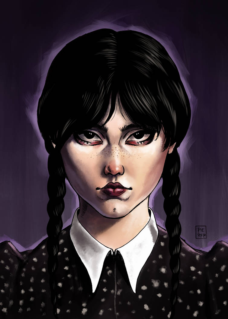 Deviantart Prince Wednesday WEDNESDAY painting by Pierfp on DeviantArt