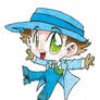 Colored chibi Gadget Boy