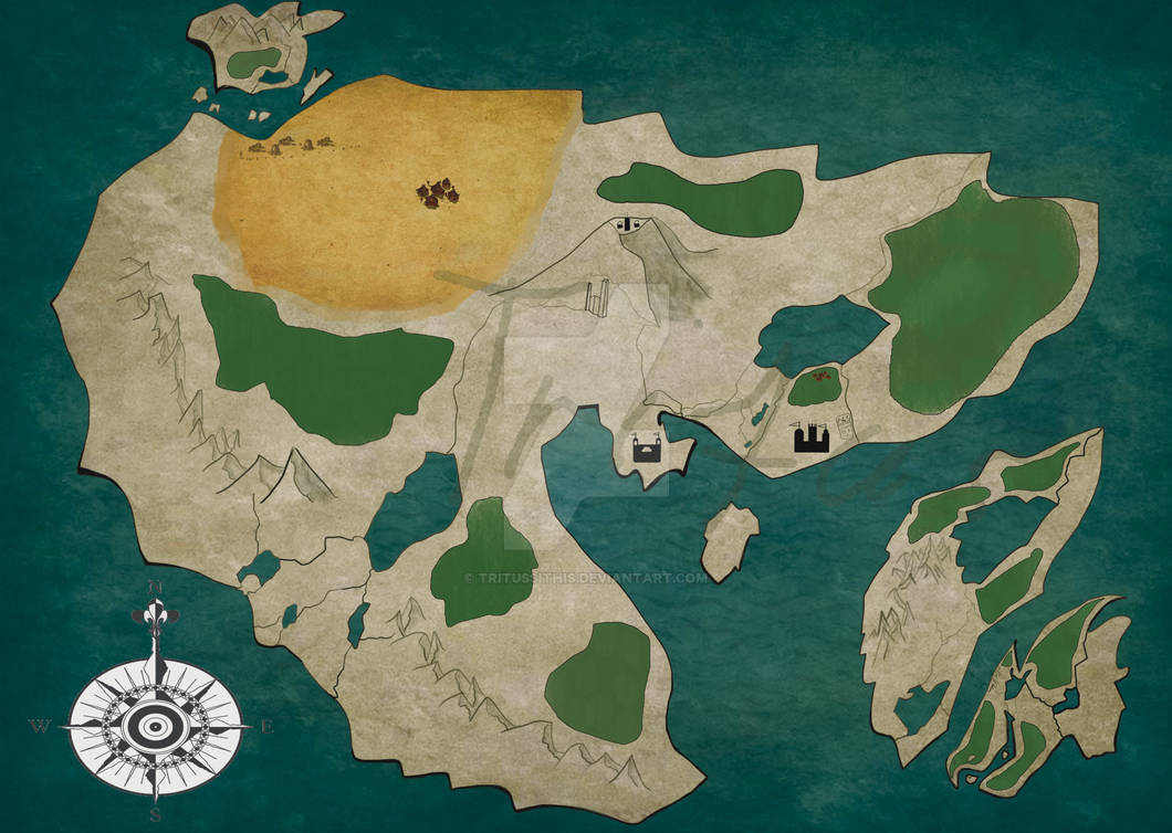 Deviantart Map Creators Map Art Try by TritusSithis on DeviantArt