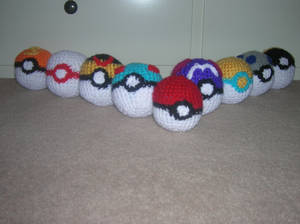 Pokeballs...more