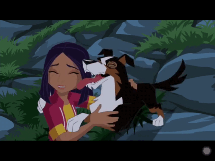 dog licking jo by 5798 on DeviantArt