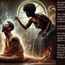 Ashamed of black mother, punished by her magic.