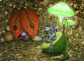 Pleakley plays A Bug's Life Active Play by ehrisbrudt on DeviantArt