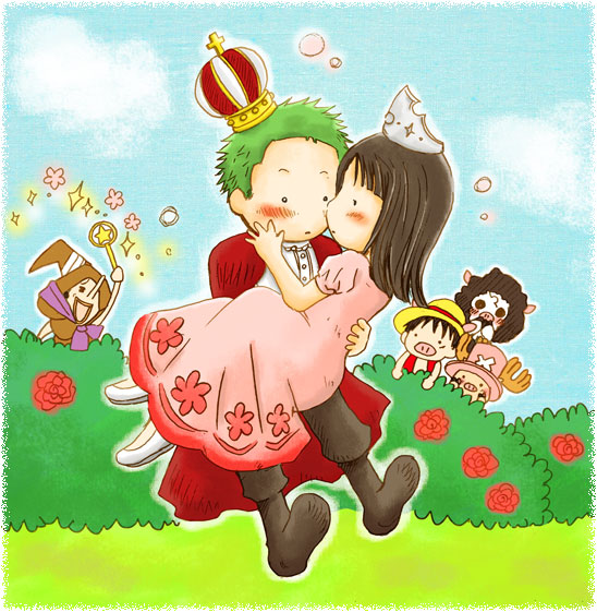 OP: Zoro + Robin