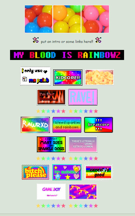 NONCORE KIDCORE CODE by rainbowdoq on DeviantArt