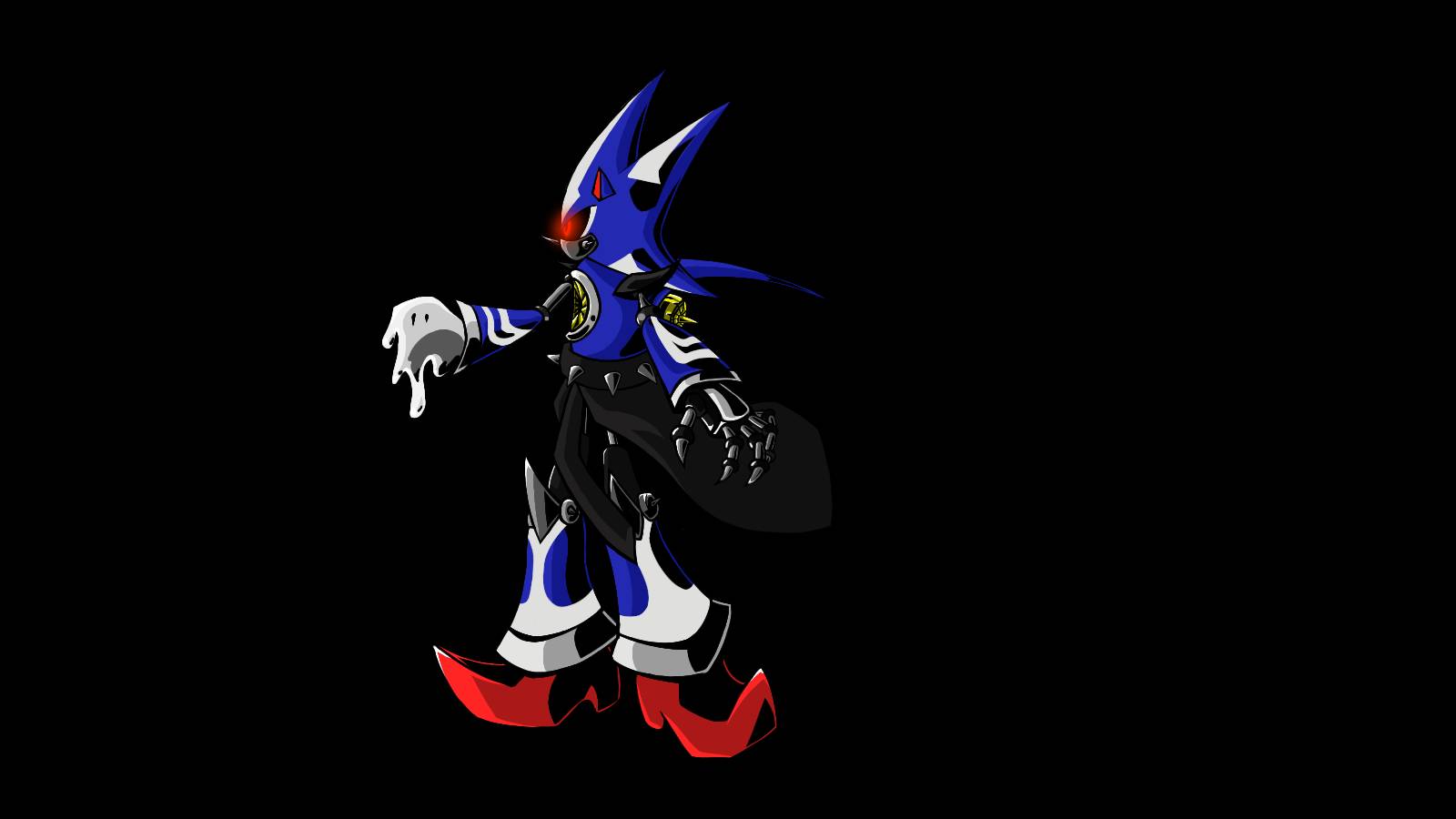 Neo metal Sonic Sprites by Hackerhedgehog on DeviantArt