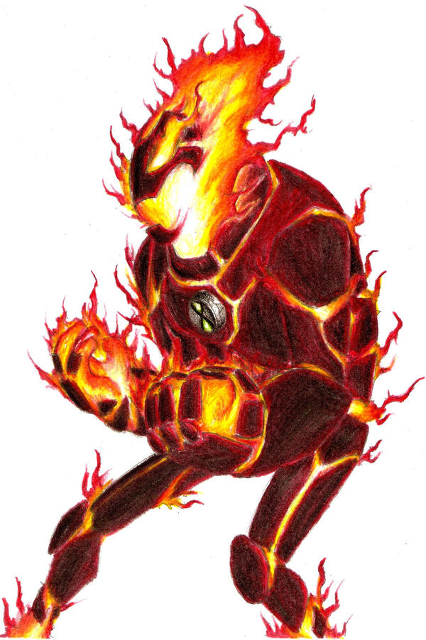Heatblast by Ronniesolano on DeviantArt