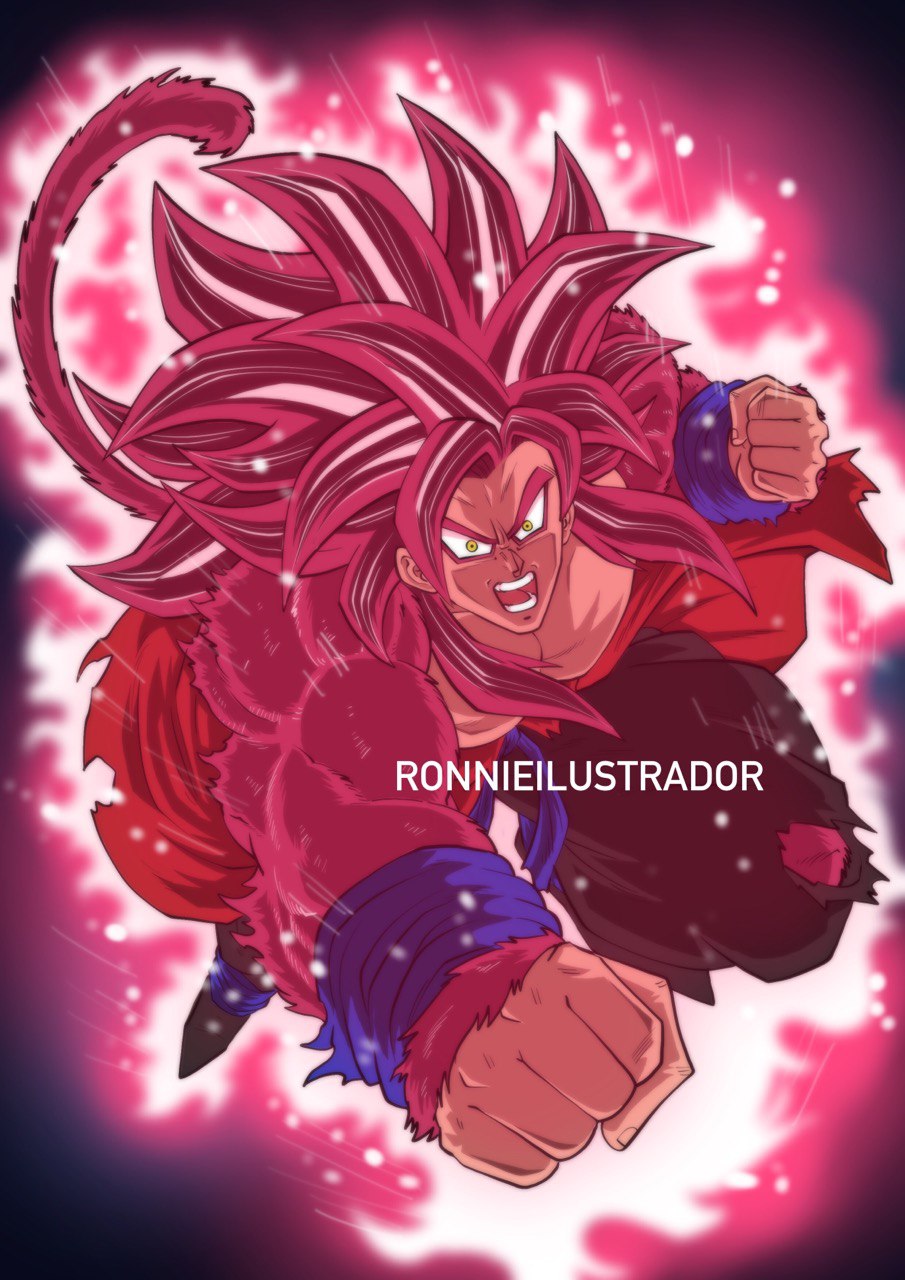 Goku Xeno Ssj4 Limit Breaker by MasterArtZL on DeviantArt