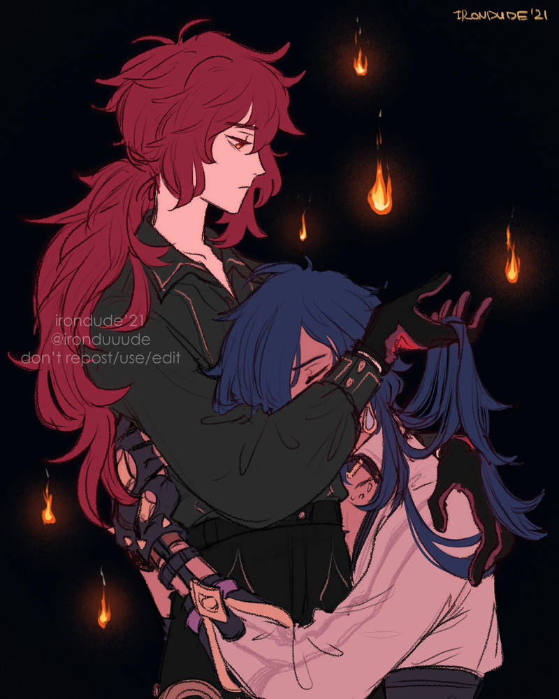 Luckae Don't leave me (luckae) by ironduuude on DeviantArt