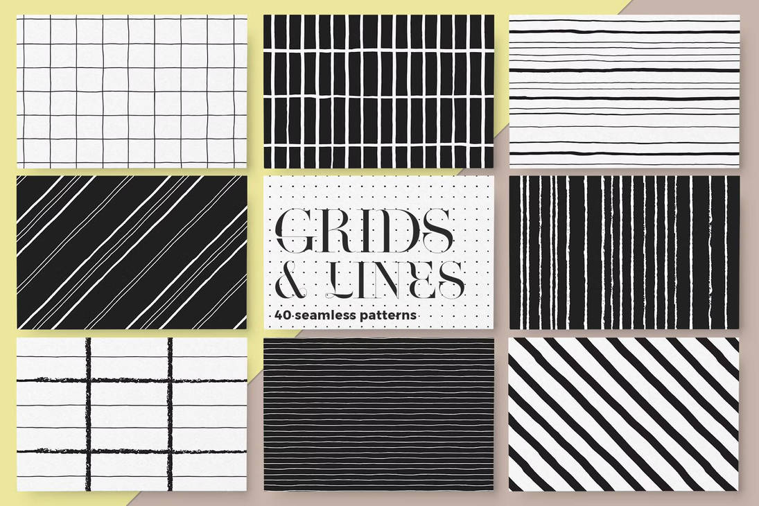 Grids Lines Seamless Patterns by notatoolabibot on DeviantArt
