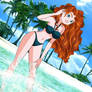 Merida (Brave) in a bikini