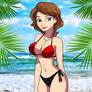 Aunt Cass (Big Hero 6) in a bikini