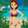 Rapunzel (Tangled the Series) in a bikini 2