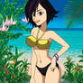 GoGo Tomago (Big Hero 6) in a bikini