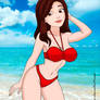 Snow White (Red Shoes and the 7 Dwarfs) in bikini