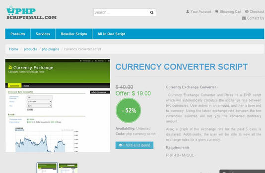 PHP Currency Conversion Script