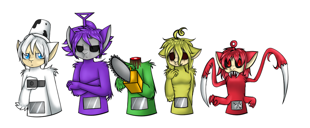 Slendytubbies by manglegaming on DeviantArt