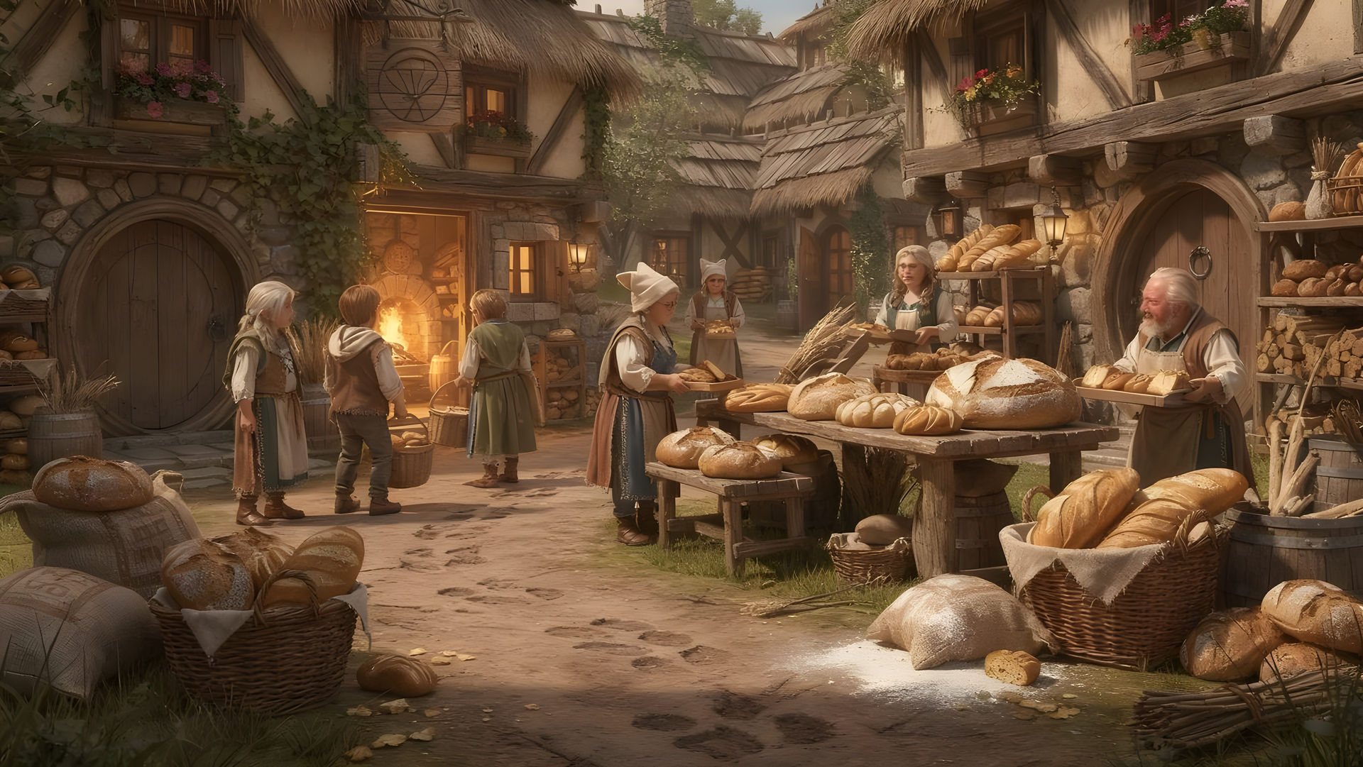 Bake Row Morning at Bakers Row End by BillyBcreates on DeviantArt