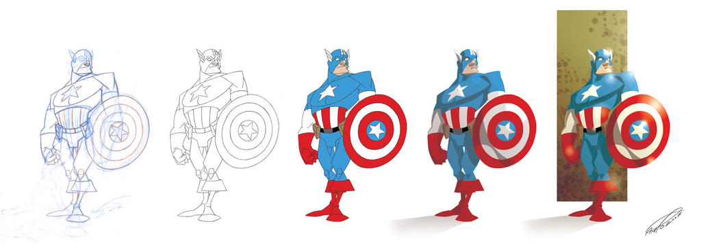 Captain America Sketch